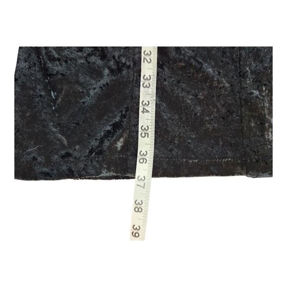 Carabella sz med dress crushed velvet halter sleeveless strappy gothcore keyhole - Picture 10 of 10